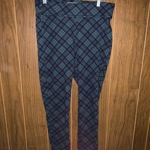 Lands End Fleece Leggings